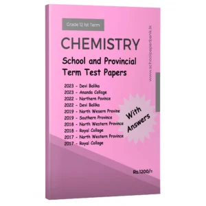 Chemistry 12 1st term test papers