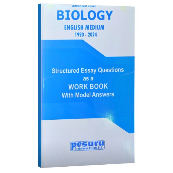 Pesuru Biology Structured | Classified Past Paper Structured Essay Questions and Answers