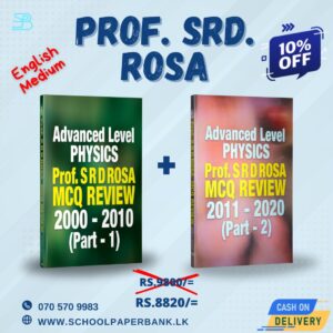 Physics | Prof Rosa | English Medium | Bundle Offer